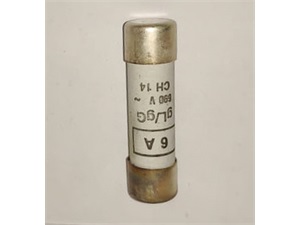 14x51 biztosító betét "cilinder" 6A gL/gG (FR14GG69V6)