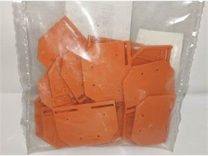 280-302, End and intermediate plate 2.5 mm thick, Colour: orange