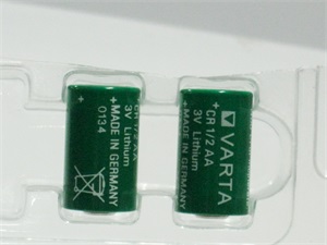 CR 1/2 AA 61127   Lítium elem 3V 950mAh