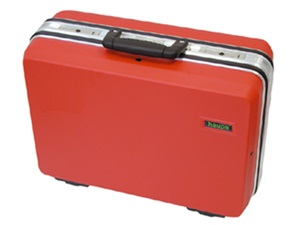 "Pendant" koffer, jelzőpiros színű, üres