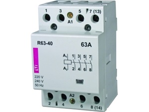 R63-40 230V moduláris kontaktor