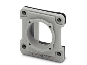 VS-08-A-RJ45/MOD-1-IP67, falra szerelhetőő Variosub keret lapos